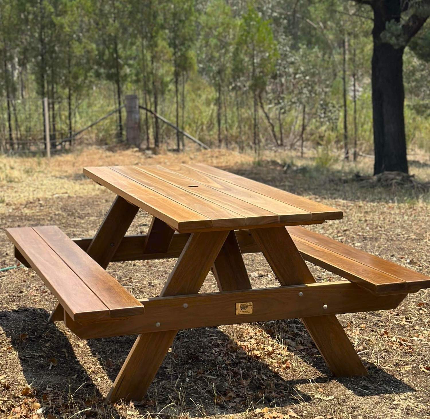 Hardwood Picnic Table